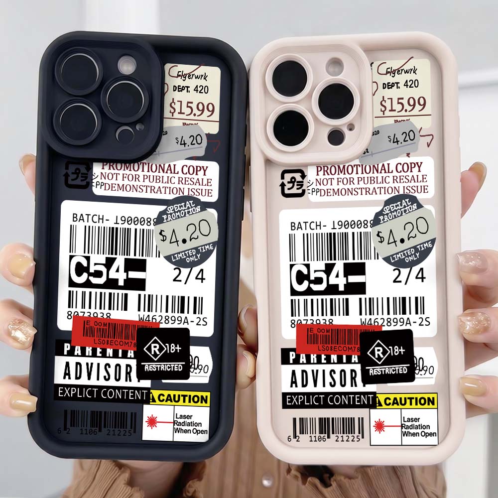 Phone Cases Price - Cartoon-Papier-Preisschild Handyhülle für Apple iPhone 17