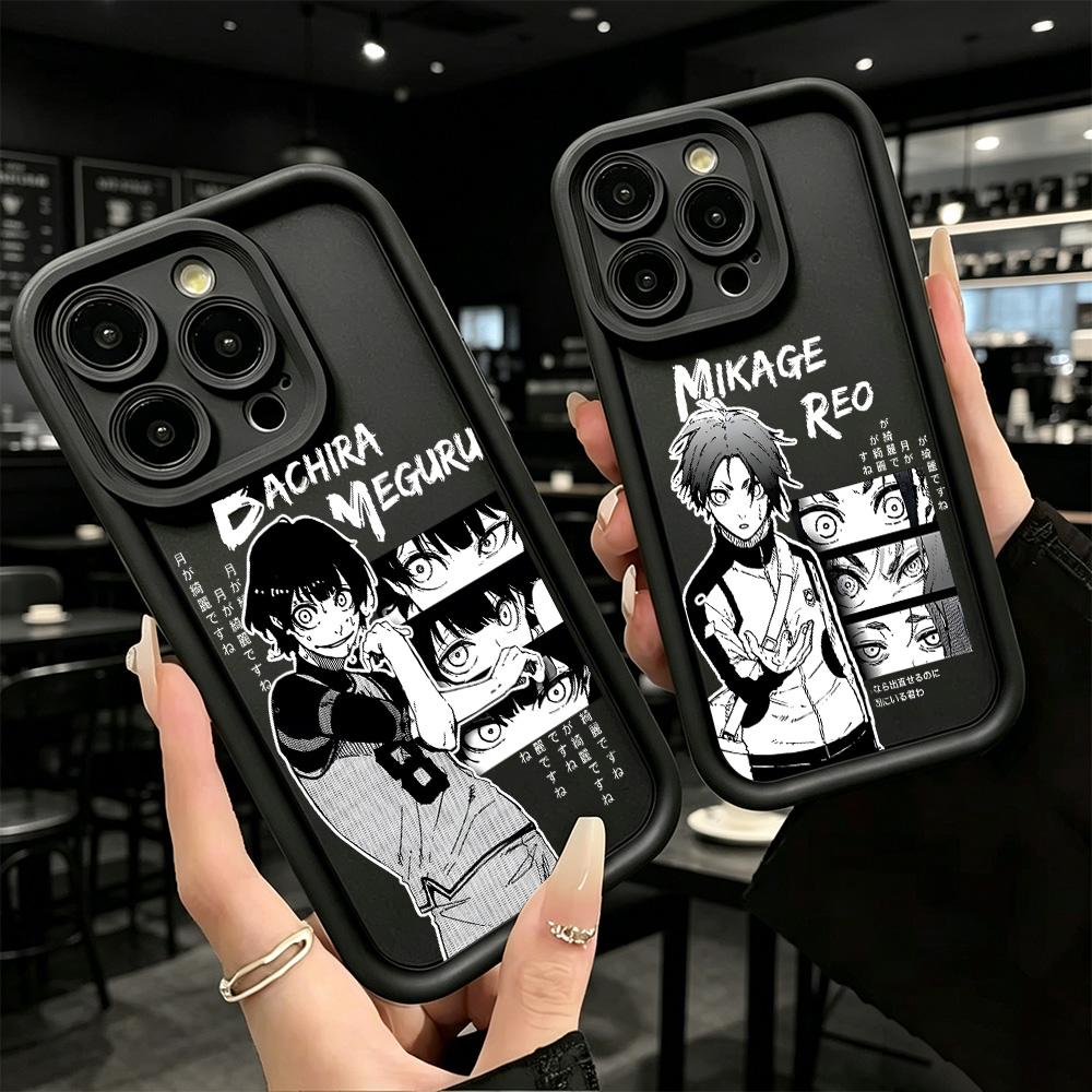 Phone Cases Quad Lock - Anime B-Blue Locks Handyhülle für iPhone