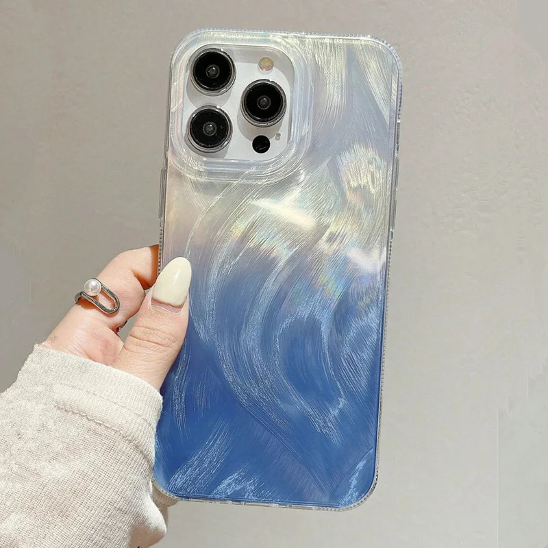 Phone Cases Blue - Glitzernde Blaue Sternenhimmel-Handyhülle für Samsung Galaxy