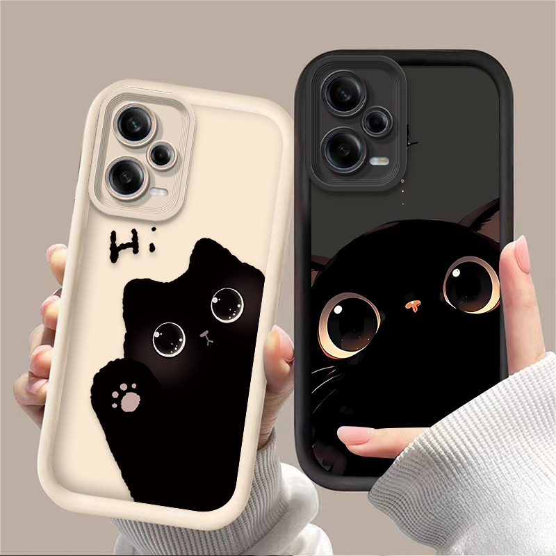 Phone Cases Redmi - Schöne Big Eyed Cat Handyhülle für