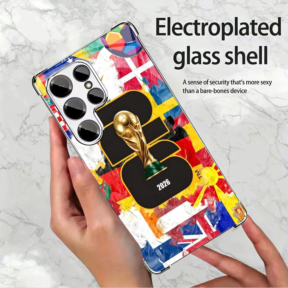 Phone Cases Quad Lock - 2026 Weltfußball Mode-Handyhüllen S26 Ultra Case