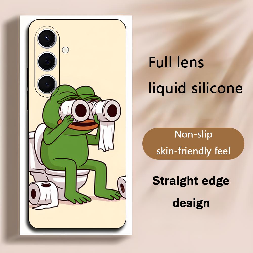 Phone Cases Drawing - Trauriger Pepe der Frosch Draw Coole