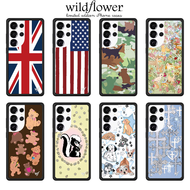 Phone Cases Uk Samsung - ﻿ Wildflower Union Jack Flagge von