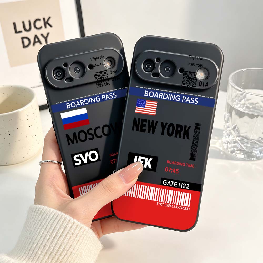 Phone Cases York - Reiseticket New York Moskau Für Google