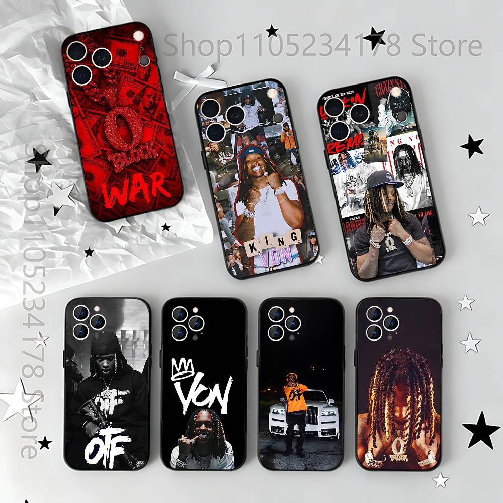 Phone Cases Louis Vuitton - King V-Von Raper Singer Handyhülle für