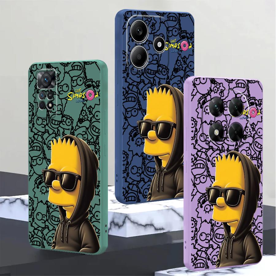 Phone Cases Xiaomi Redmi 12 - Die Simpsons Coole Bart Hülle für