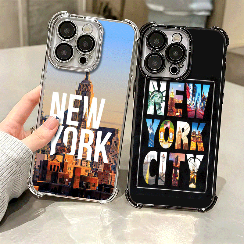 NYC New York City Galvanisiert – Phone Cases York Bewertung und Preis