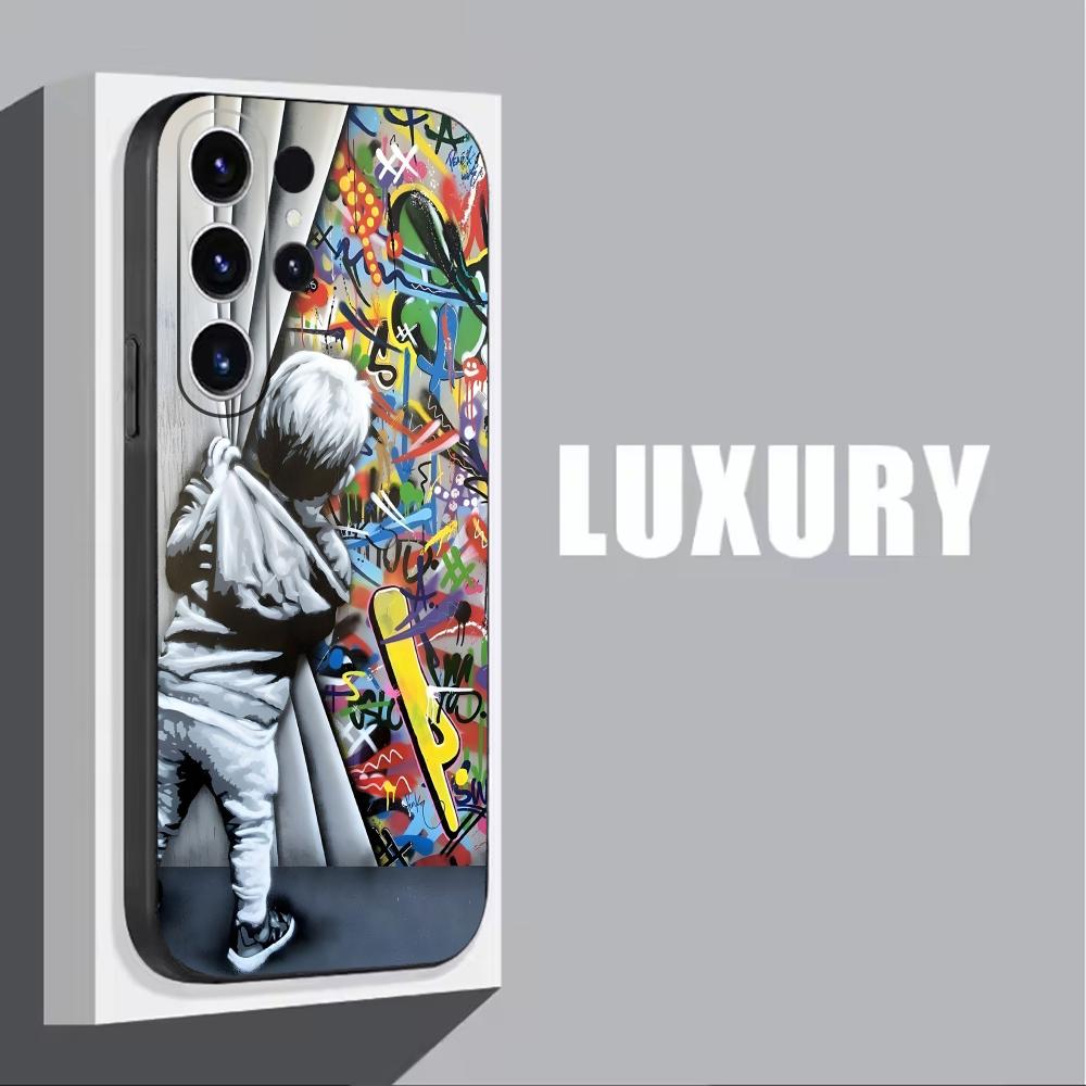 Banksy Graffiti Art Handyhülle – Phone Cases Drawing Bewertung und Preis
