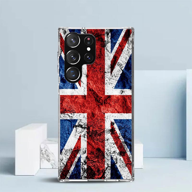 Nationalflaggen RU FR UK Handy – Phone Cases Uk Samsung Bewertung und Preis