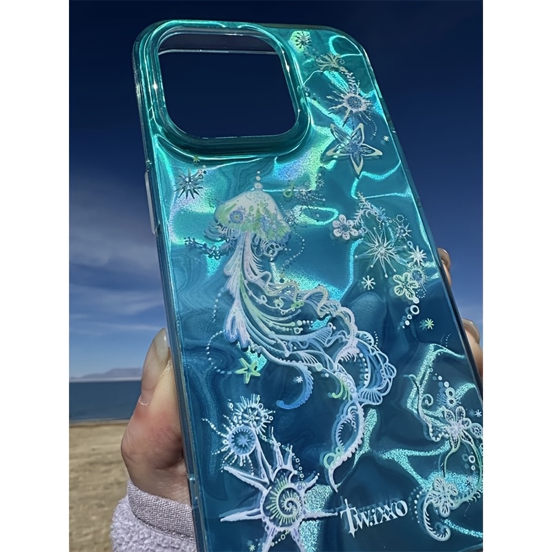 Hochwertige blaue Quallen-Sees – Phone Cases Classy Bewertung und Preis