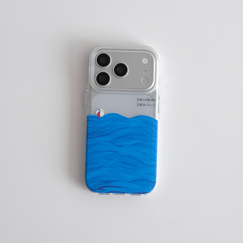 Ölgemälde-Textur der Meeresobe – Phone Cases Drawing Bewertung und Preis