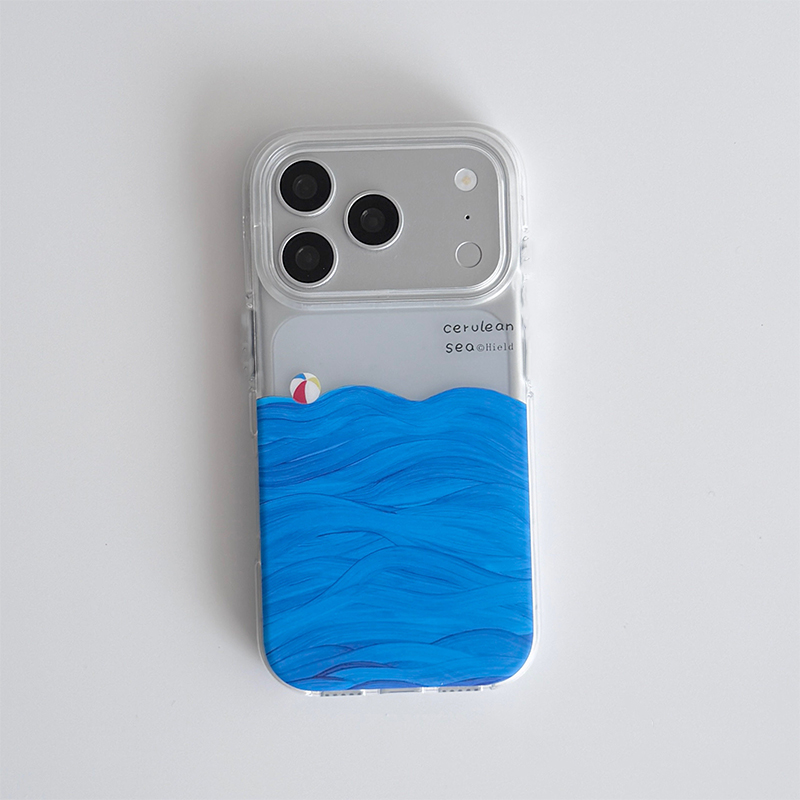 Ölgemälde-Textur der Meeresobe – Phone Cases Drawing Bewertung und Preis