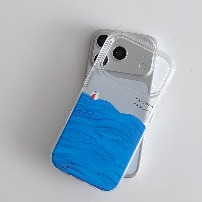 Ölgemälde-Textur der Meeresobe – Phone Cases Drawing Bewertung und Preis