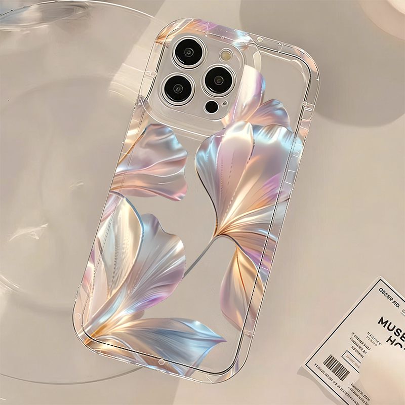 Bunte Metallic-Ginkgo-Print Ha – Phone Cases Xiaomi Redmi 12 Bewertung und Preis