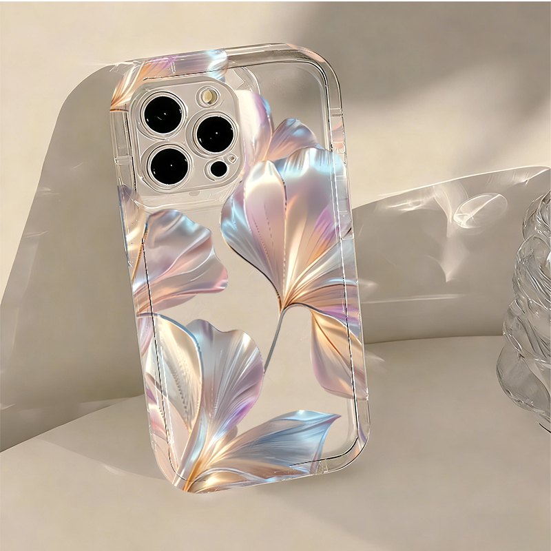 Bunte Metallic-Ginkgo-Print Ha – Phone Cases Xiaomi Redmi 12 Bewertung und Preis