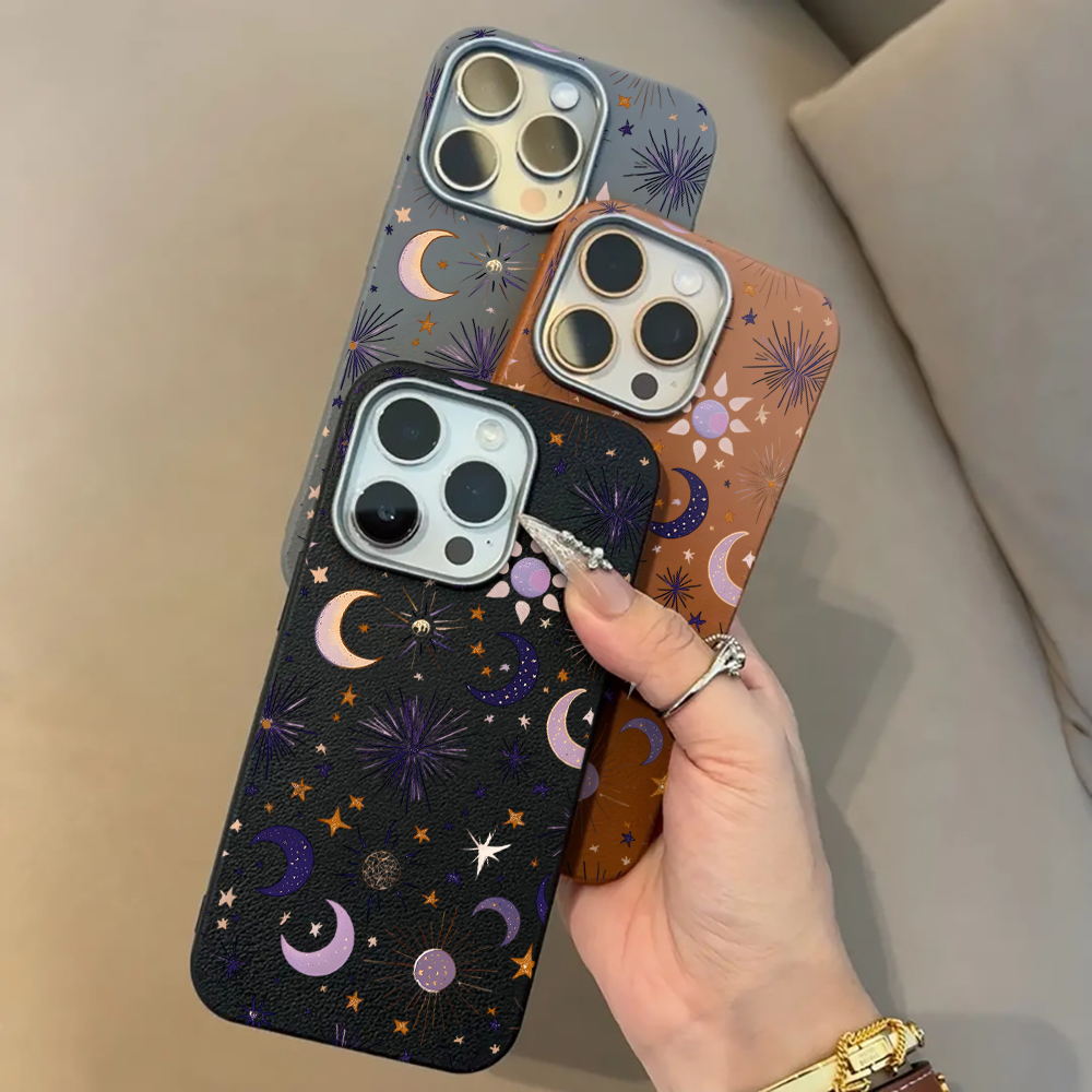 INS Mond Sonne Stern Luxus Ret – Phone Cases Luxury Bewertung und Preis