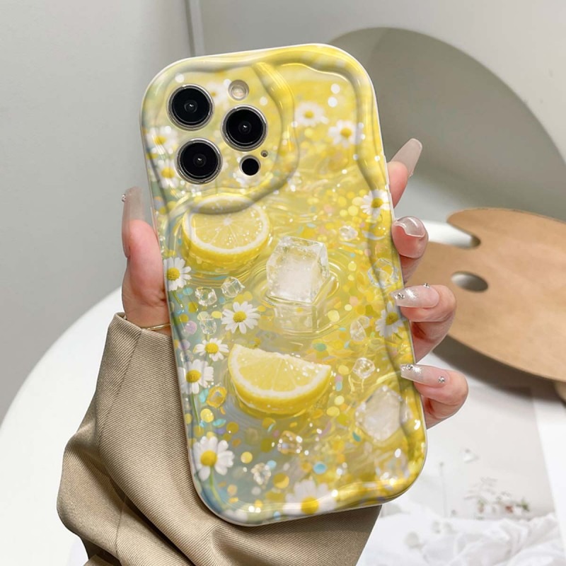 Ölgemälde Zitronenblüten-Eiswü – Phone Cases Drawing Bewertung und Preis