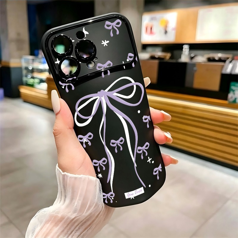 Große Lila Schleife Stern Dood – Phone Cases Drawing Bewertung und Preis