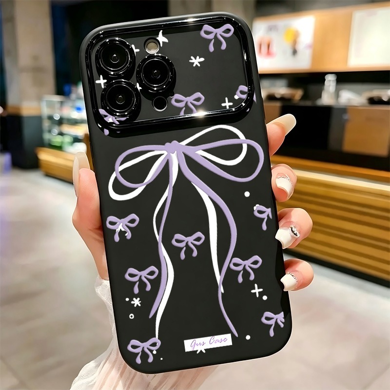Große Lila Schleife Stern Dood – Phone Cases Drawing Bewertung und Preis