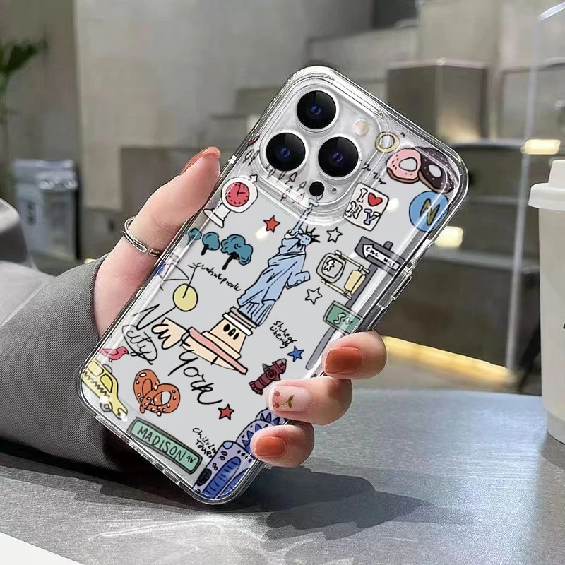 Niedliche New York City Doodle – Phone Cases York Bewertung und Preis