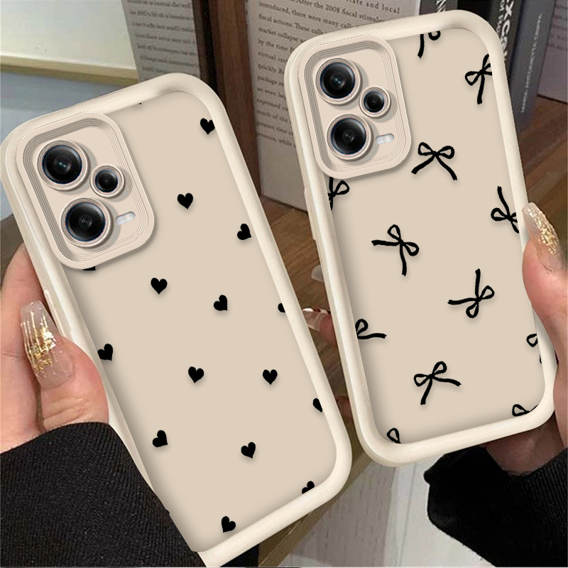 Schwarze Herz-Schleife Handyhü – Phone Cases Xiaomi Redmi 12 Bewertung und Preis