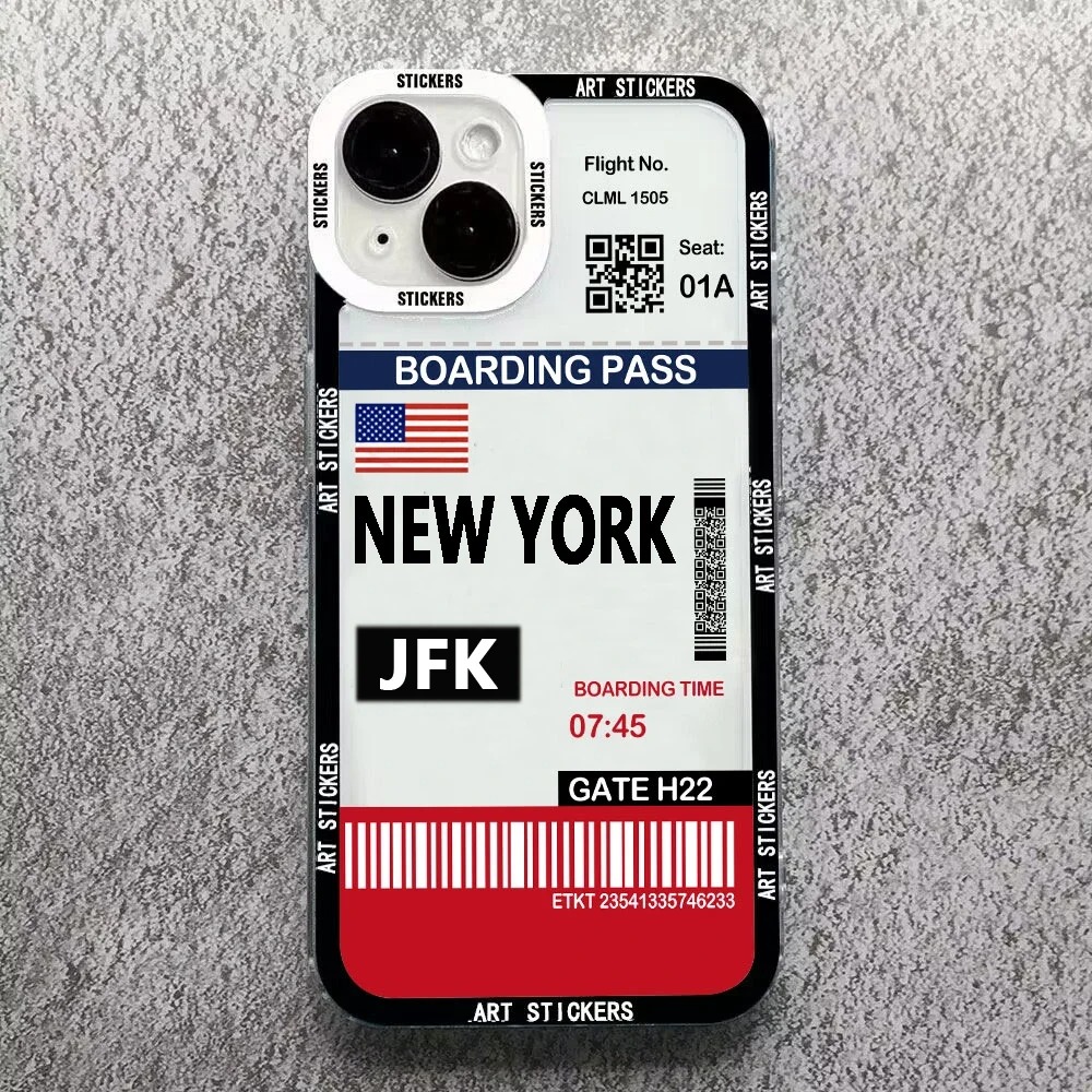 World City Reise-Ticket-Etiket – Phone Cases York Bewertung und Preis